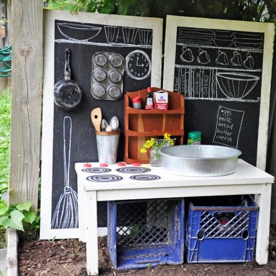 Spielgeräte Draussen-Tafel Küche Design Outdoor