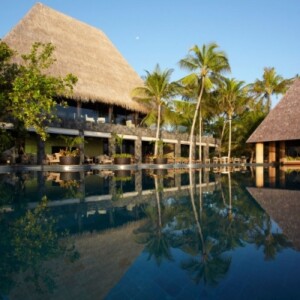 Tropische Villa Pavillon-Infinity Pool