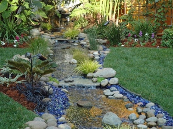 Wasserteich Wasseranlage Garten-Design Tipps