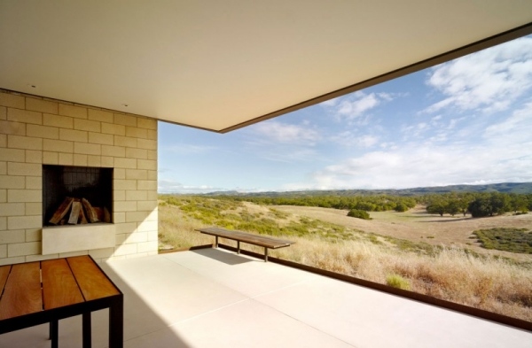 bedeckte terrasse designer flachdachhaus im modernen baustil