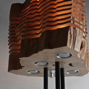 deko aus holz zypresse lampe staender metall interieur