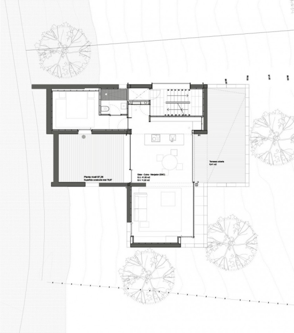 erste etage designer wohnhaus im mediterranen stil