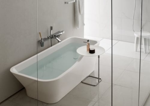 faraway glastür badewanne designs fürs moderne bad