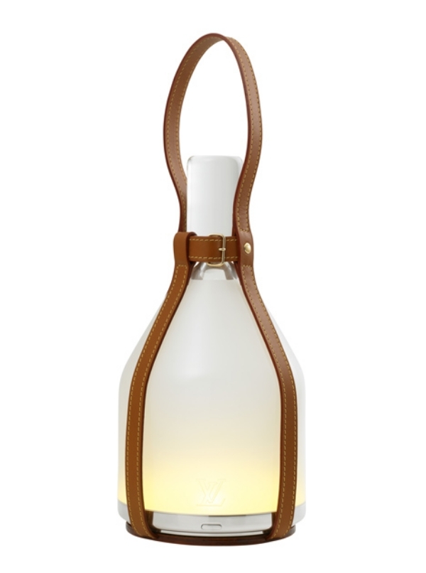 lampe lederhalter luxus möbel design von louis vuitton