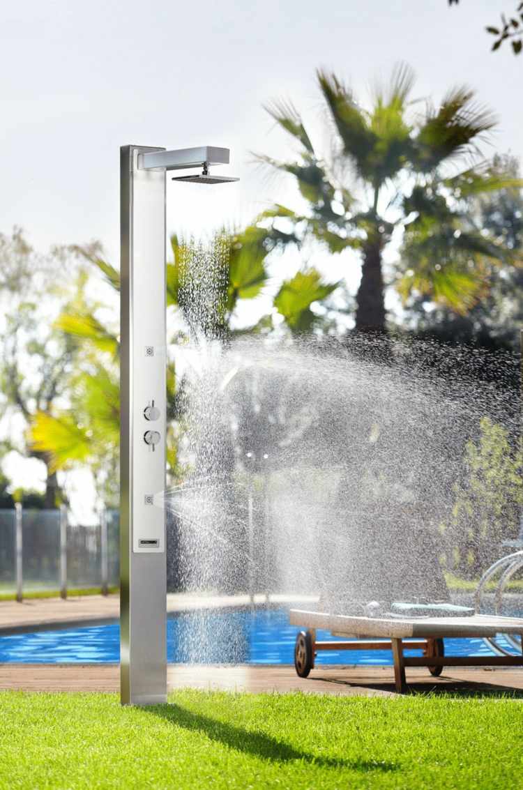 garten dusche astralpool-modern-metall-optik-pool