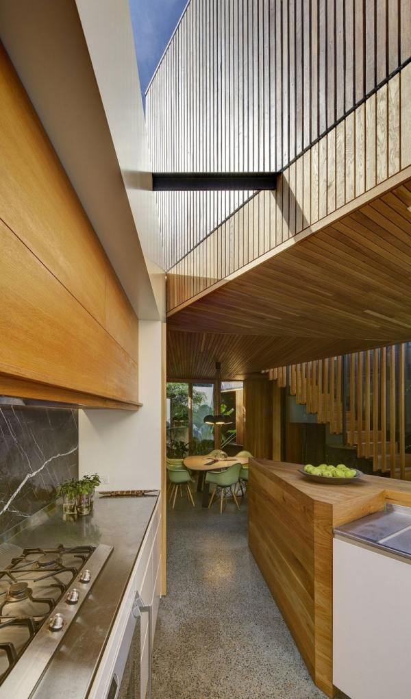 glas dach wohnhaus design für moderne familie