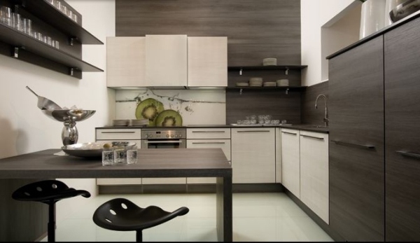 kiwi wanddeko moderne designer küchen von nolte