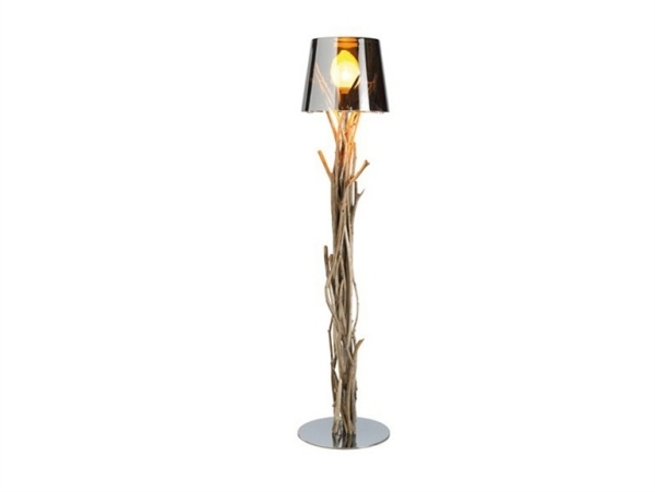 koleo braun lampen design mit holz elementen