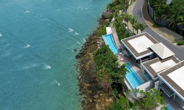 luxus ferienhaus phuket thailand ozeanblick lage