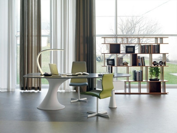 moderner Schreibtisch Büro Möbel Cattelan italia