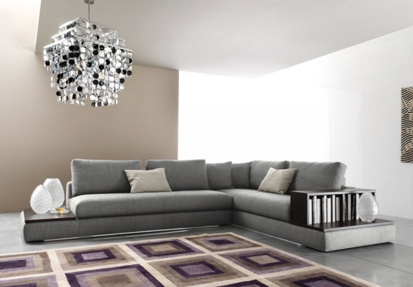modulare sofa designs mit integrierten regalen ditre italia