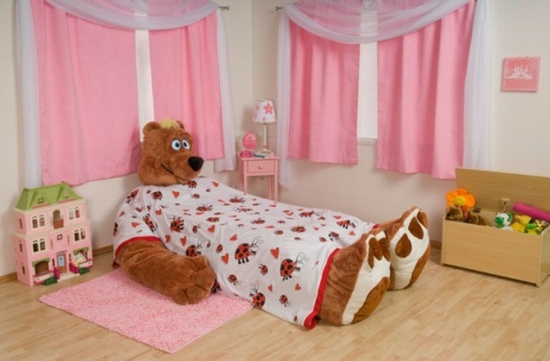  Mädchen Kinderbett Tierform Puppenhaus Laminat