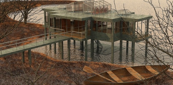 the lake house stahl glas architektur hollywood film