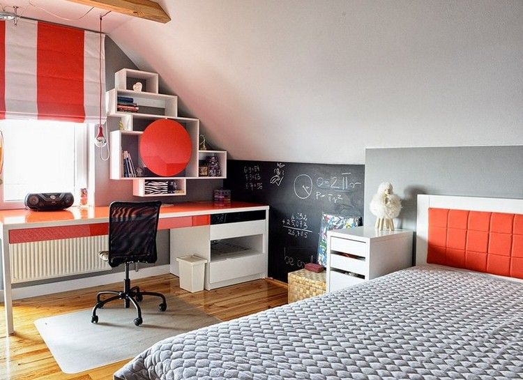 25 Ideen für trendige Wandgestaltung im Jugendzimmer