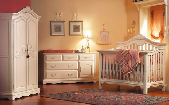 Babyzimmer weiß Farbe Babymöbel Ideen Designer Möbel