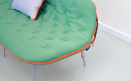 Bettsofa Grün-polster modernes Design Hornig