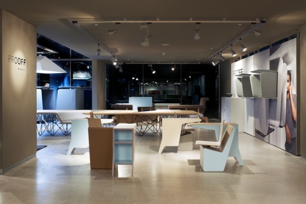 Büro-Möbel Ideen-kompaktes Design Home-Office-Ideen einrichten