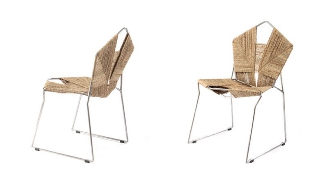 COD project Rami Tareef designer gewebte stühle
