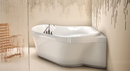 Eckwanne Acryl-weiß Badezimmer-Einrichtung