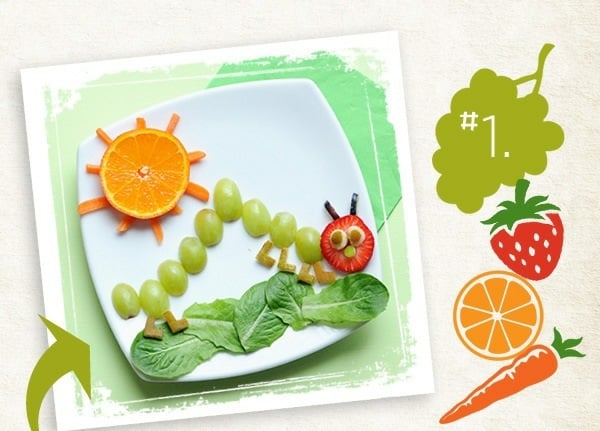  Kinder leckere Rezepte Früchte arrangieren