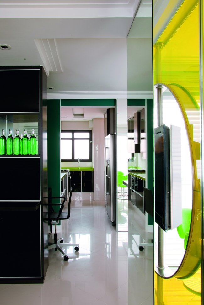 Farben im Zimmer Kräftig vibrant-Designer Möbel Farbglas