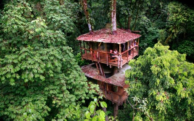 Haus im Wald-nachhaltig bauen Costa Rica