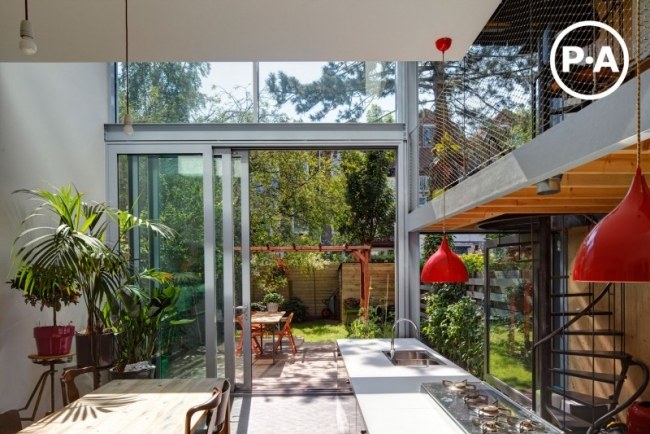 Wohnhaus Dachterrasse Garten-einrichten Renovieren-Personal Architecture 