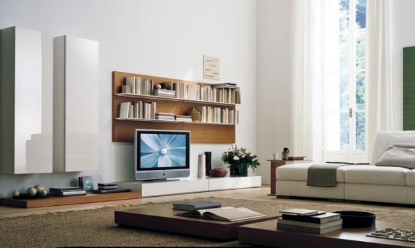 Innovative TV-Möbel-Holz Elemente Design