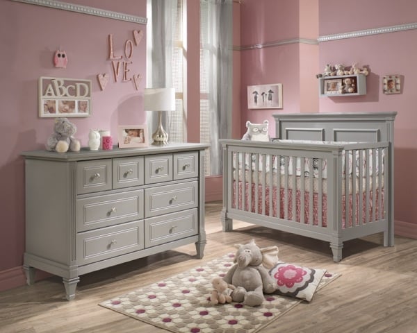 Kinder-Bett Babyzimmer-Einrichtung Mädchenzimmer Design