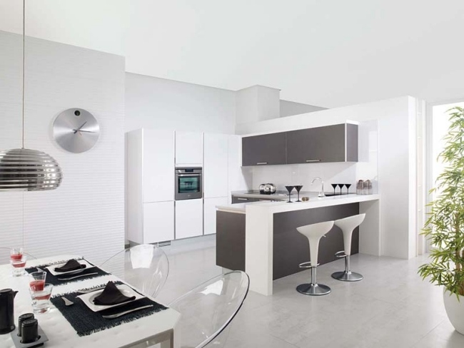 Küchenmöbel Gamadeco spanien weiß grau klein