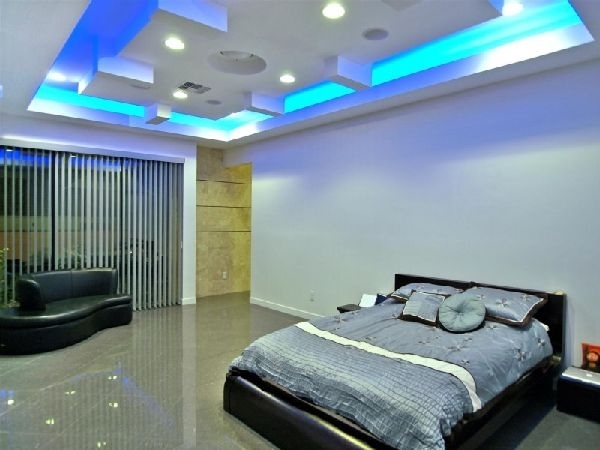 Ideen für Schlafzimmer Beleuchtung- Räume mit Licht wohnlich gestalten
