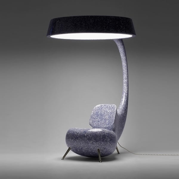 Lounge Sessel Lampenschirm-Seeteufel Modern