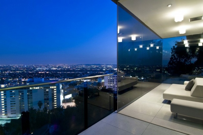 Luxus Wohnung Balkon Hollywood Leben Design