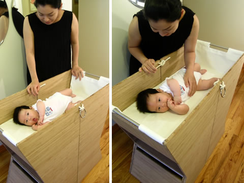 Min Chul Kang designerin babybetten mit modernem design