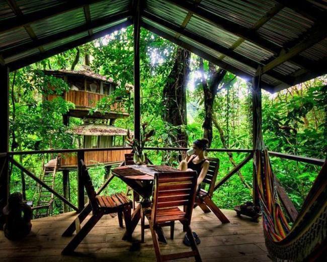 Naturnahes Wohnen Costa-Rica Dschungel Stelzenhaus