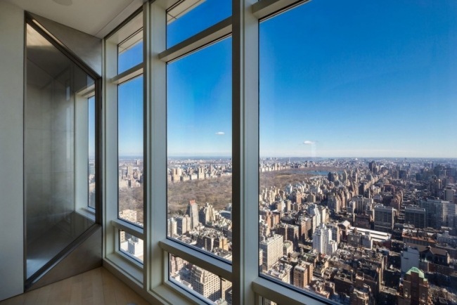 New York Wolkenkratzer-Panorama Blick-Wohnung Designer