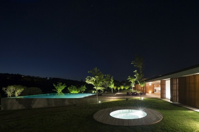 freien Haus Brasil modernes Design Garten Beleuchtung