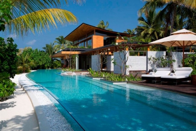 Privatinsel Urlaub Coco Prive-Kuda Architektur