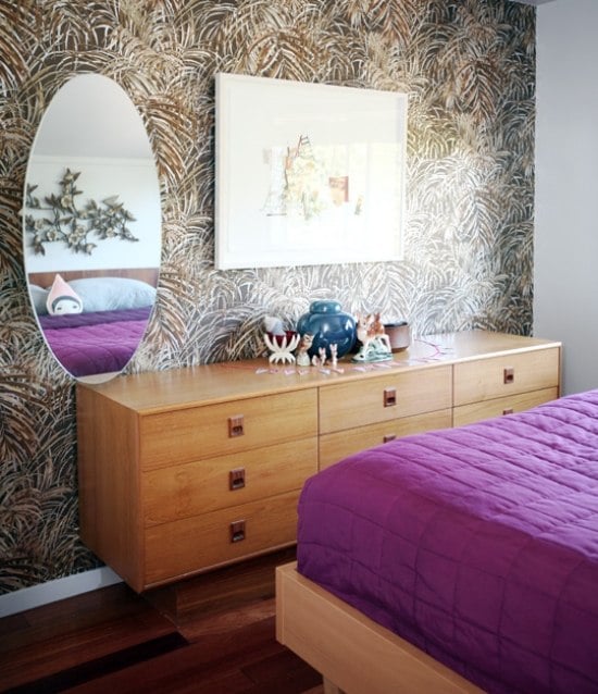 Schlafzimmer Wand Tapeten-Retro Mid-Century-modern design
