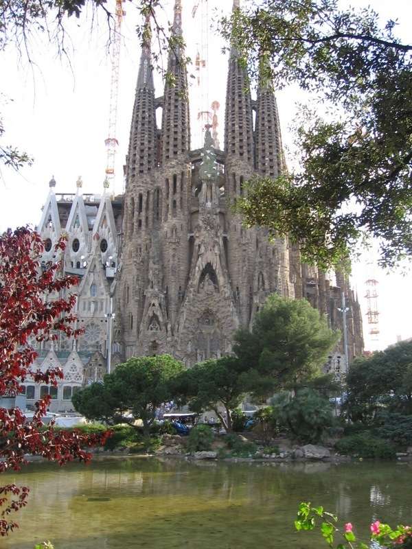 Sehenswert Sagrada Familia Barcelona-Spanien Antoni-Gaudi Baumeister
