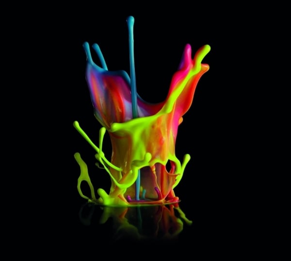 Skulptur Musik Farbe-bunte visuelle Effekte Canon
