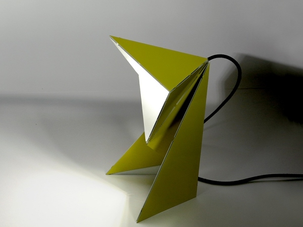 Tischlampe Origami-Inspiriert Design-Wohnideen Büro