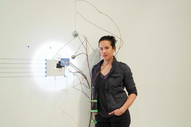 USA futuristische Kunstwerke moderner Zeit Sarah Sze