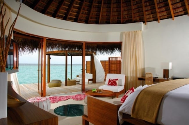 W Retreat spa resort auf den malediven suiten interieur