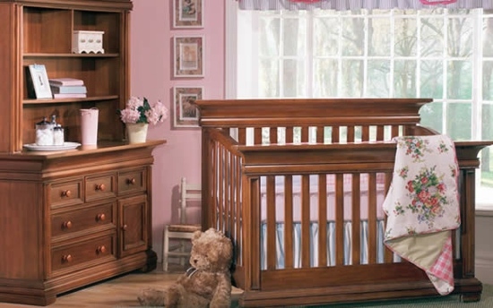 Holz Möbel Design Ideen Babyzimmer gestalten