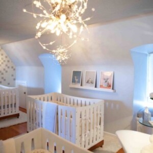 elegante-einrichtung-babyzimmer-interieur-für-drillinge