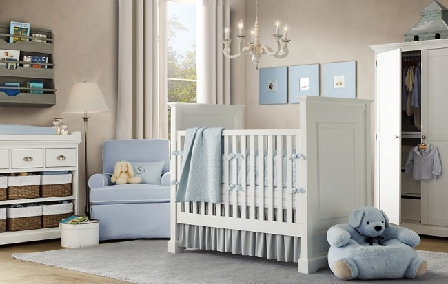 hellblau elegant wohnideen für babyzimmer für jüngen