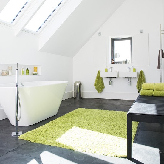 Wohnideen für Badezimmer Gestaltung modern Foto- Lizzie Orme