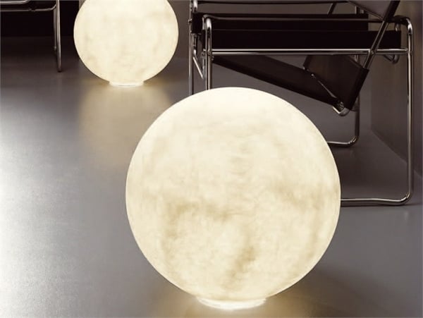 luna floor moon ideen für moderne designer lampen