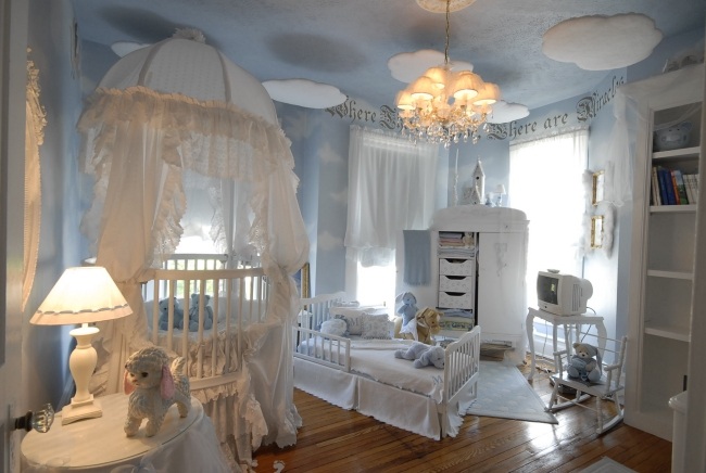 luxus design wohnideen babyzimmer im vintage stil
